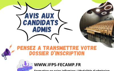 IFSI – INSCRIPTION ADMINISTRATIVE